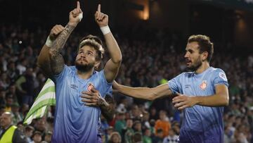 Jugadores del Girona.