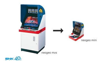 Neo Geo Mini ya es oficial: primeras imágenes y detalles