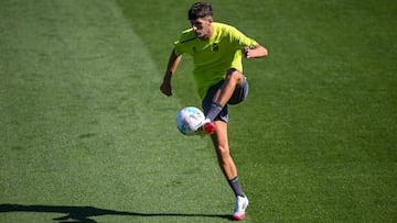 Samu Calera, del Racing.