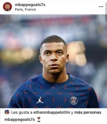 Enigmático 'like' del hermano de Mbappé