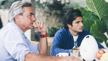 Carlos Sainz padre e hijo.