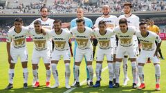 Pumas previo a enfrentar a Tijuana en un partido del Clausura 2019.