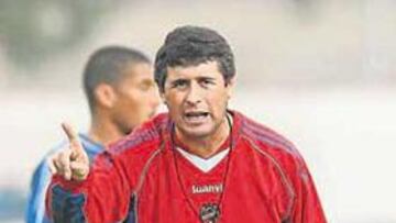 <b>ILUSIONADO.</b> Caro tiene ganas de hacer un buen papel en el derby y también en el duelo copero ante el Atlético de Madrid.