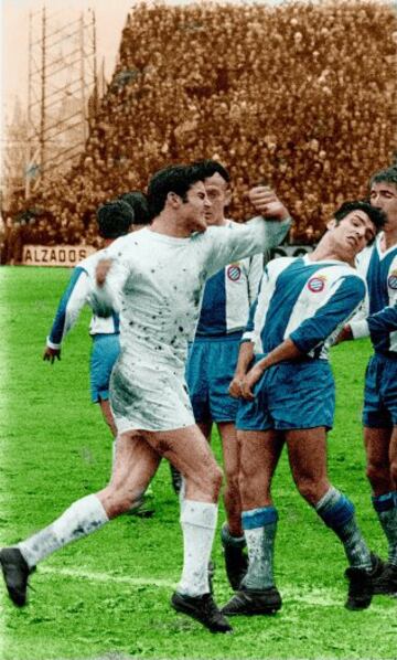 Pu?etazo de Jose Luis Peinado a Riera en 1969