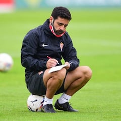 Gallego: "Nuestra idea es mejorar siempre respecto al partido anterior"