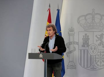 Fernando Simón ha valorado este martes la aparición de esta nueva patología y si tiene relación con la COVID-19 EFE/Moncloa /Jose Maria Cuadrado Jimenez