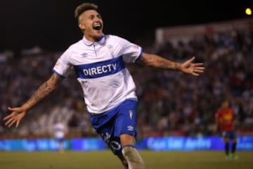 Nicolás Castillo llegó a las 8 anotaciones en el torneo.