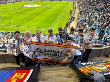 Tuvieron una vista privilegiada desde el primer anfiteatro del Etihad.