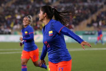 Final del fútbol femenino en los Juegos Panamericanos de Lima.