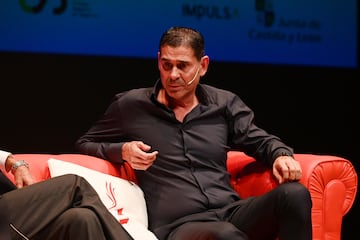 Fernando Hierro durante el FID Castilla y León ABANCA 2022.