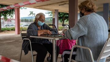 Nursing homes as Palamós Gent Gran started to work in the normality few days ago in Catalonia.
July 16, 2020; Palamós, Spain -