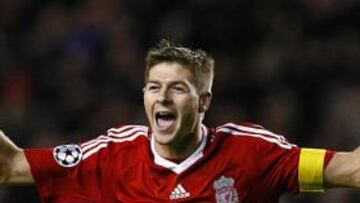 <b>LÍDER.</b> Gerrard es el capitán, el líder y el alma del Liverpool.