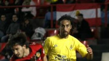 <b>BUEN DEBUT. </b>Matías Lequi ofreció una buena imagen en su primer partido con Las Palmas.