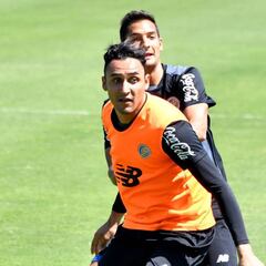 Borges: "A Keylor lo veo tranquilo y con una actitud profesional"