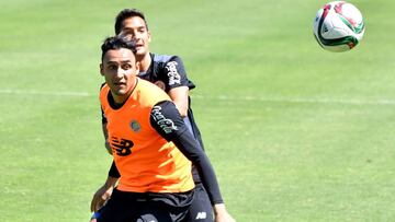 Borges: "A Keylor lo veo tranquilo y con una actitud profesional"