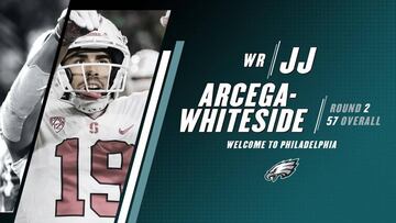 El español JJ Arcega-Whiteside hace historia y es drafteado por los Eagles