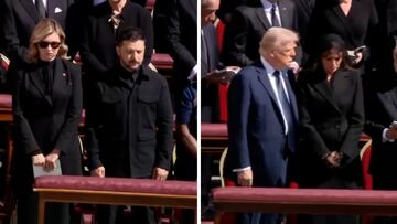 Trump and Zelensky share zero interaction at Pope’s Funeral
