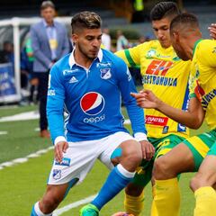 Millonarios empata en Neiva y está en puestos de Libertadores