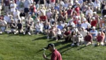 Los rivales de Tiger Woods en el circuito PGA le eligen Jugador del Año
