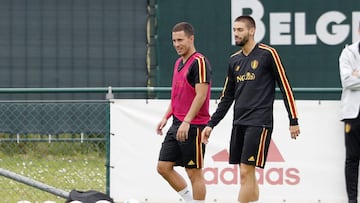 Hazard se entrena en solitario