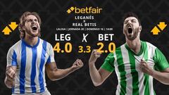 CD Leganés vs. Real Betis Balompié: horario, dónde ver, pronósticos y clasificación