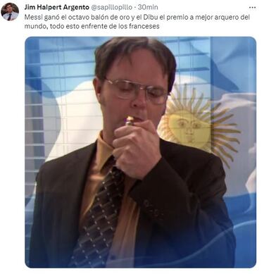 Los mejores memes del Balón de Oro 2023
