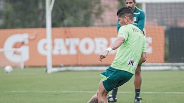 Jorman Campuzano, volante de Atlético Nacional
