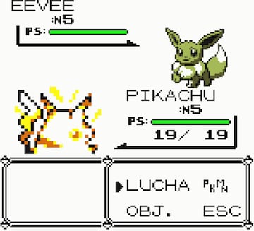 pokemon rojo azul amarillo primera generacion mewtwo mew