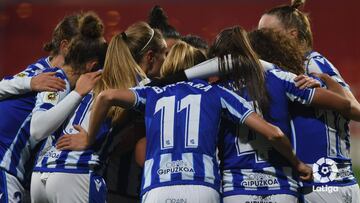 Jugadoras de la Real Sociedad.