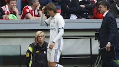 Modric está en mínimos: su
físico le preocupa a Zidane