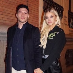 Luka Jovic le pide matrimonio a su novia, la modelo Sofia Milosevic