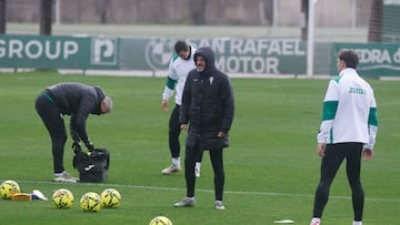 Ania, en un entrenamiento