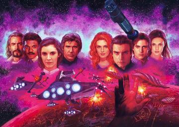 El arte del universo expandido de Star Wars