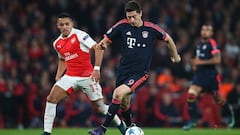 'Arsenal won't get many chances': fighting talk from Lewandowski