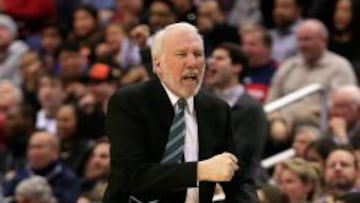 Gregg Popovich, entrenador de los San Antonio Spurs.