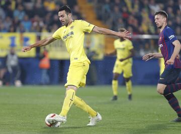 Iborra marc¨® el 3-2 y adelant¨® al Villarreal en el marcador.