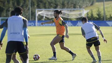 Entrenamiento Deportivo de La Coruña. Pablo Martínez