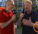 En Alemania se preguntan qué le pasa a Boris Becker en los codos