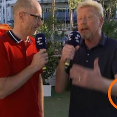 En Alemania se preguntan qué le pasa a Boris Becker en los codos