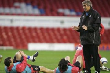 El 'Vasco' hizo el que, seguramente, es el gol más importante en la historia de Villarreal. El argentino marcó el tanto que le dio la clasificación a las semifinales de la UEFA Champions League 2006.