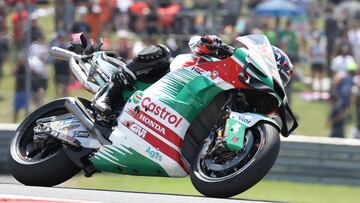 Johann Zarco, durante el GP de las Américas.