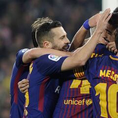 Uno por uno del Barcelona: Messi lidera el recital azulgrana