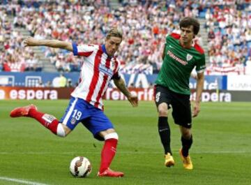 Fernando Torres ante Iturraspe.