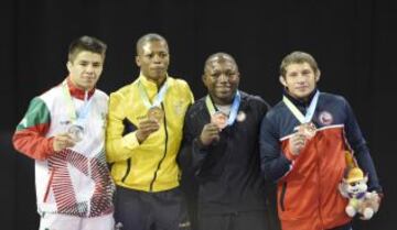 Cristóbal Torres consiguió la medalla de bronce tras derrotar al canadiense Dylan Williams.