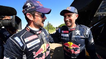 Sebastien Loeb: "Hemos perdido todo por un pinchazo"