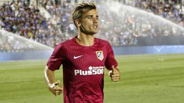 Griezmann durante el Leganés-Atlético