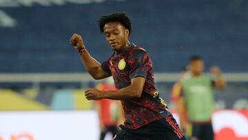 Juan Guillermo Cuadrado en un partido de Copa América