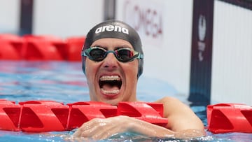 Abarza disputará el oro en la natación paralímpica de París