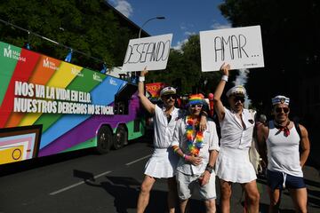 Manifestación del Orgullo  LGTBI+.