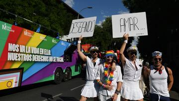 Manifestación del Orgullo LGTBI+.
